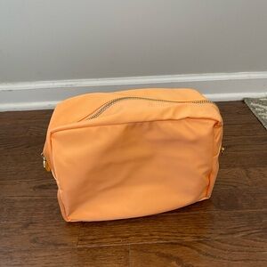 Stoney Clover Lane Orange Cosmetic Bag